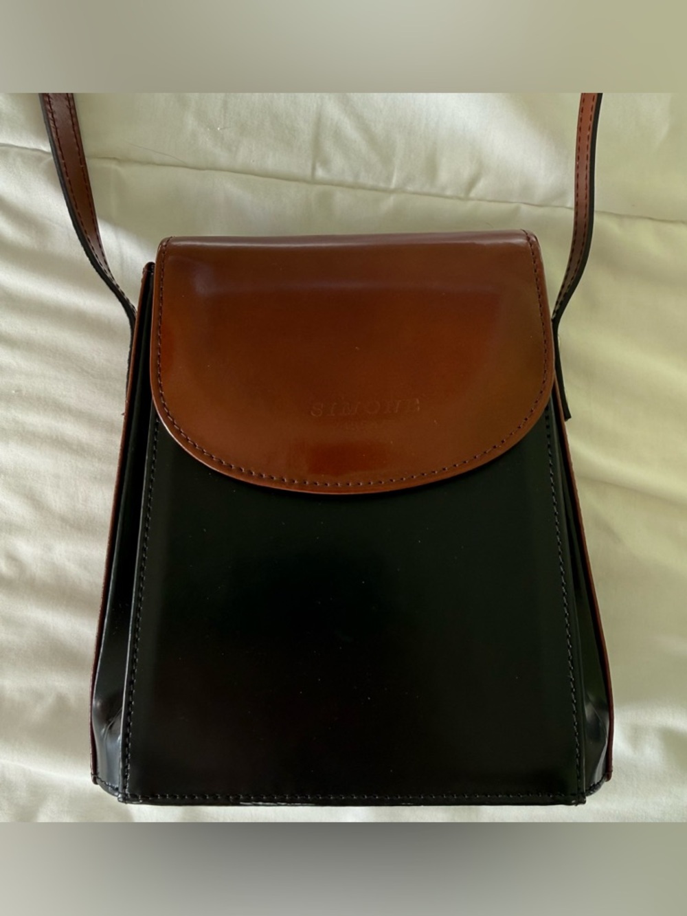 Simone Leather Firenze Crossbody Bag